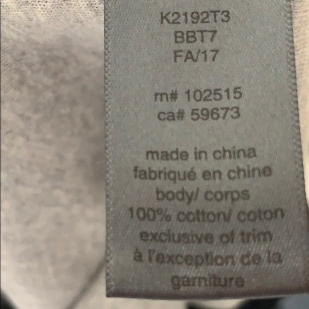 JOHN VARVATOS MEN’S BLACK GRAY HOODIE SHIRT XLARGE - Picture 6 of 6